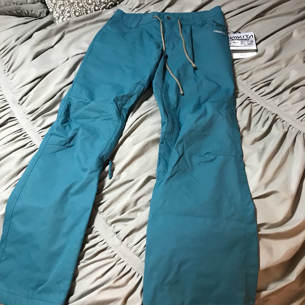 Ski pants.